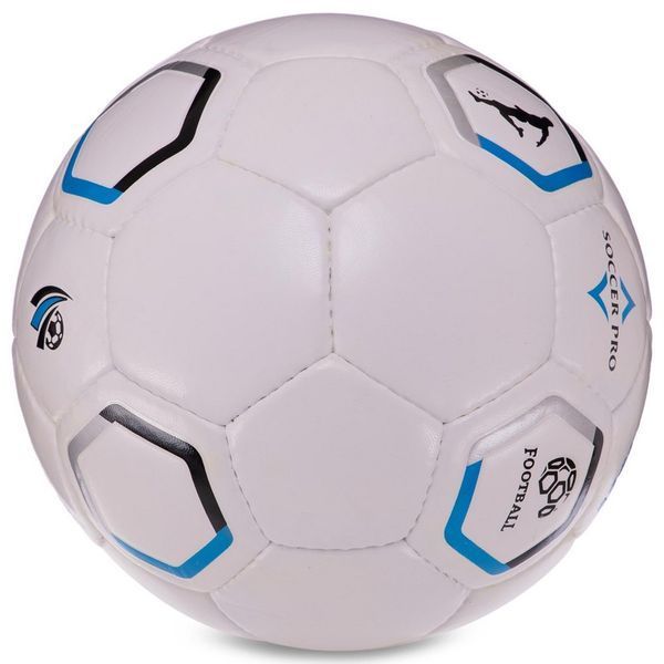 Мяч футбольный HYBRID BALLONSTAR FB-3129 №5 PU белый-черный-синий