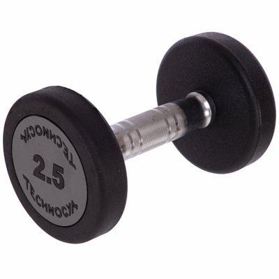 Гантель цільна професійна TECHNOGYM LN-1254-2_5 1шт 2,5кг