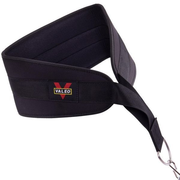 Пояс для отягощений Dipping Belt VALEO TA-4422 длина-92см черный