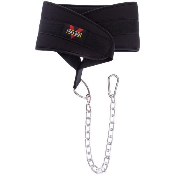 Пояс для отягощений Dipping Belt VALEO TA-4422 длина-92см черный