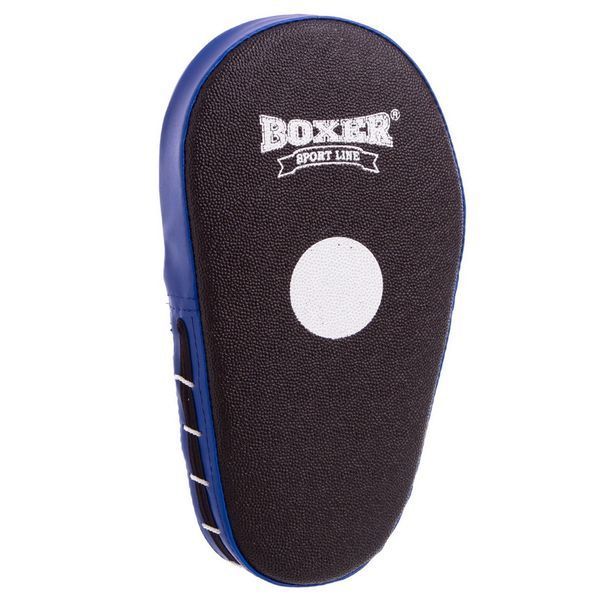 Лапа Пряма подовжена для боксу та єдиноборств BOXER 2008-01 38х18х4,5см 2шт синій