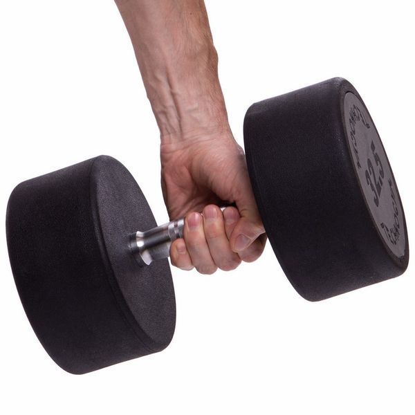 Гантель цільна професійна TECHNOGYM LN-1254-32_5 1шт 32,5кг
