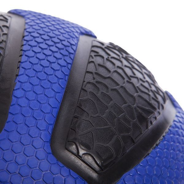 М'яч медичний медбол Zelart Medicine Ball FI-0898-9 9кг чорний-синій