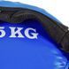 Мішок для кросфіту та фітнесу Zelart FI-5050A-15 Power Bag 15кг чорний-синій