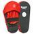Лапа Пряма подовжена для боксу та єдиноборств BOXER 2009-01 40х21х4,5см 2шт червоний