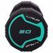 Гантель цельная профессиональная LI NUO TA-3614-30 1шт 30кг черный
