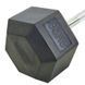 Штанга фіксована пряма гумова Record Rubber Hexagon Barbell TA-6230-35 довжина-95см 35кг