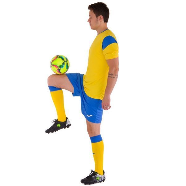 Форма футбольна Joma PHOENIX 102741-907 XS-2XL жовтий-синій S
