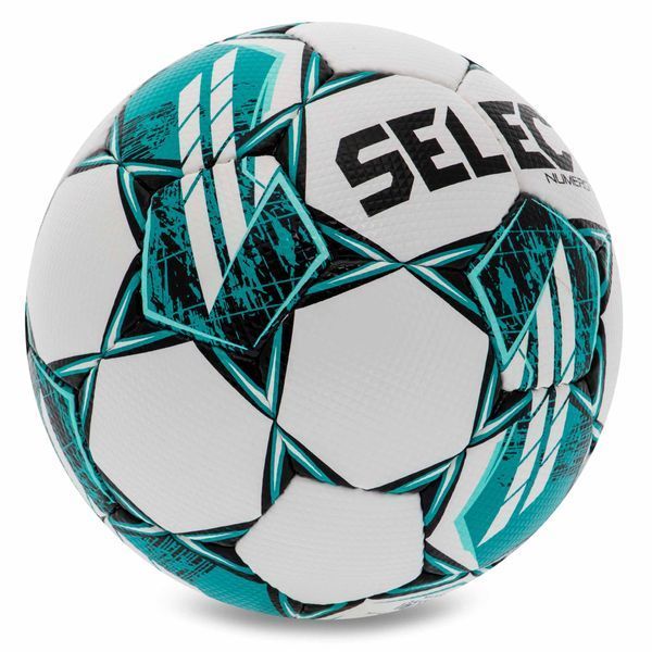 М'яч футбольний SELECT NUMERO 10 FIFA BASIC V23 №5 білий-зелений