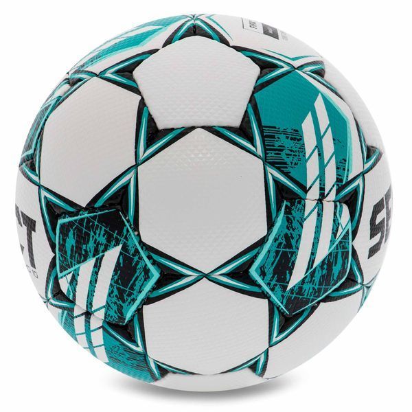 М'яч футбольний SELECT NUMERO 10 FIFA BASIC V23 №5 білий-зелений