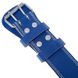 Пояс атлетический кожаный ZELART SB-165080 ширина-10см размер-XS синий