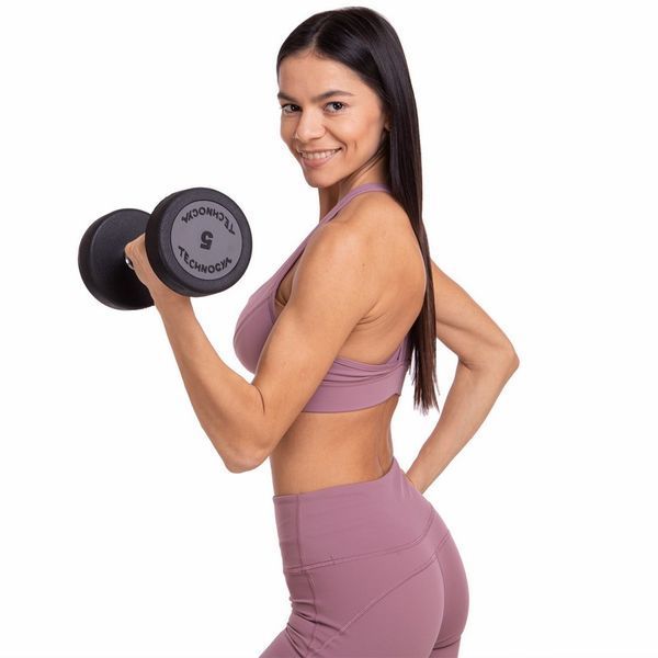 Гантель цільна професійна TECHNOGYM LN-1254-5 1шт 5кг