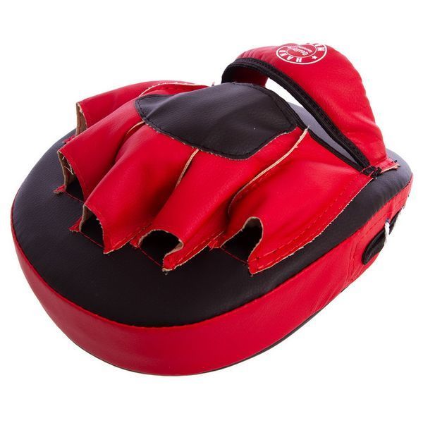 Лапа Вигнута для боксу та єдиноборств BOXER 2011-01 19х23х4см 2шт червоний