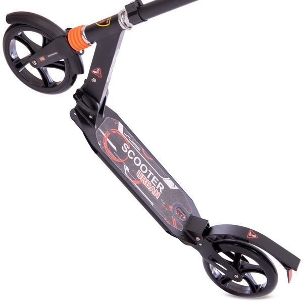 Самокат двухколесний SCOOTER 116-A  XINZ чорний
