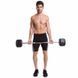 Штанга фіксована пряма гумова Record Rubber Hexagon Barbell TA-6230-45 довжина-95см 45кг