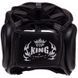 Шолом боксерський з шкіряним бампером TOP KING Pro Training TKHGPT-OC S чорний