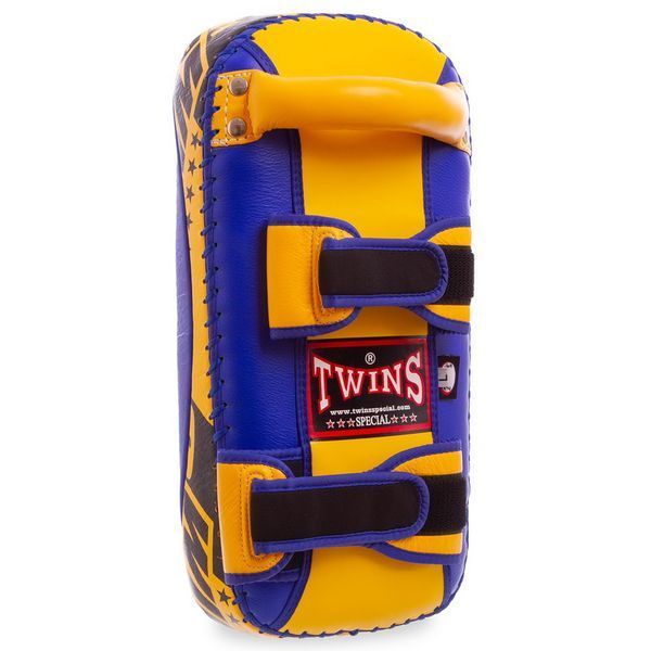 Пади для тайського боксу Тай-педи TWINS KPL2-M 18x38x5см 1шт синій