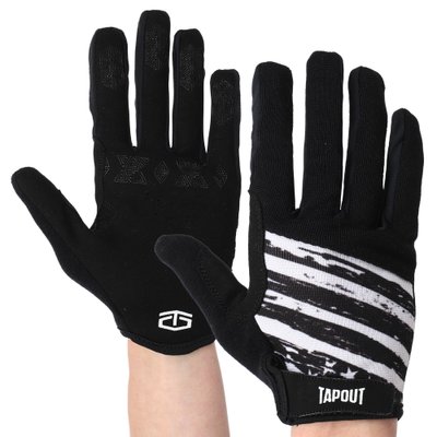 Перчатки спортивные TAPOUT SB168519 XS черный-белый