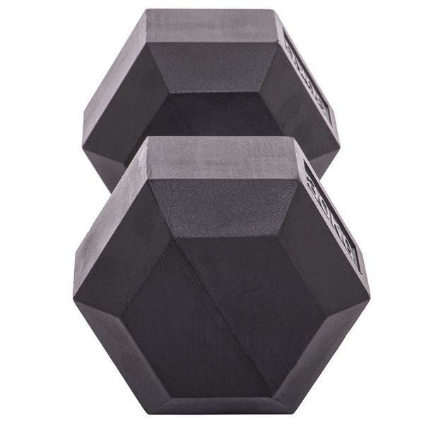 Гантель цільна шестигранна Zelart TA-2679-30 1шт 30кг