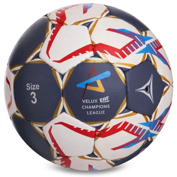 Мяч для гандбола SELECT HB-3657-3 №3 PV белый-красный-черный