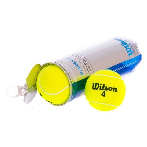 М'яч для великого тенісу WILSON AUSTRALIAN OPEN T1047 3шт салатовий