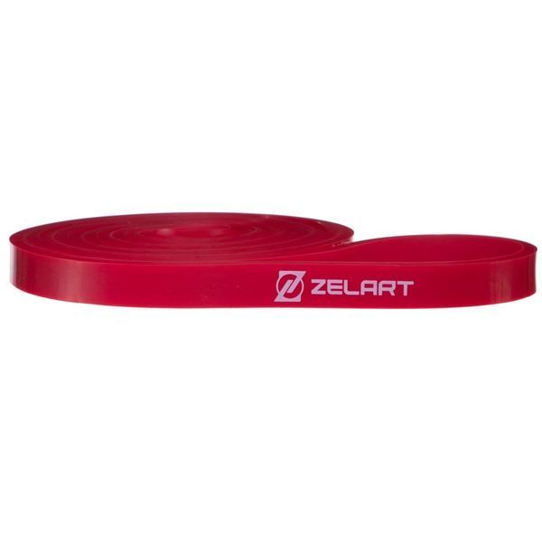 Резинка петля для підтягувань Zelart FI-2606-1 POWER LOOP 9-16кг червоний