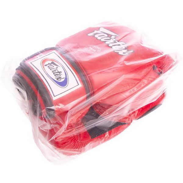 Перчатки боксерские кожаные FAIRTEX BGV1 12 унций красный