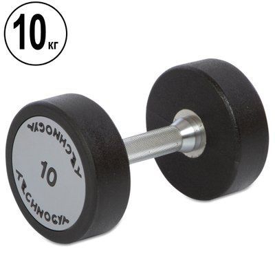 Гантель цільна професійна TECHNOGYM TG-1834-10 1шт 10кг