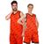Форма баскетбольная Lingo Camo LD-8003 L оранжевый
