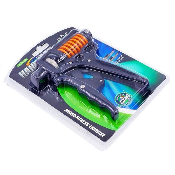 Еспандер кистьовий Ножиці пружинний регульований 20-130кг CIMA Grip Ultra CM-W777 чорний