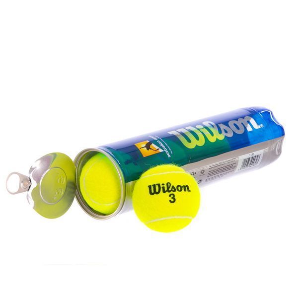 М'яч для великого тенісу WILSON AUSTRALIAN OPEN T1130 4шт салатовий