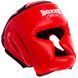 Шолом боксерський з повним захистом Кожвініл BOXER 2036 L червоний