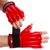 Снарядные перчатки кожаные ZELART ZB-4225 размер M красный