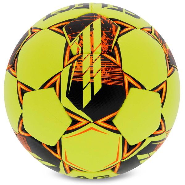 М'яч футбольний SELECT FLASH TURF FIFA BASIC V23 №4 жовто-помаранчевий