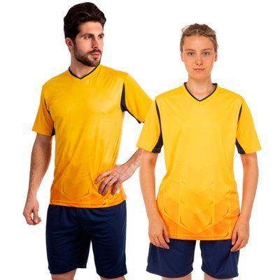 Форма футбольна SP-Sport Rhomb 11-F 2XL жовтий