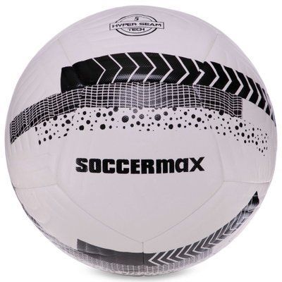 М'яч футбольний HYBRID SOCCERMAX FIFA FB-3113 №5 PU білий