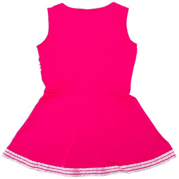 Костюм для чирлідингу (сукня) LIDONG LD-1222 розмір S рожевий
