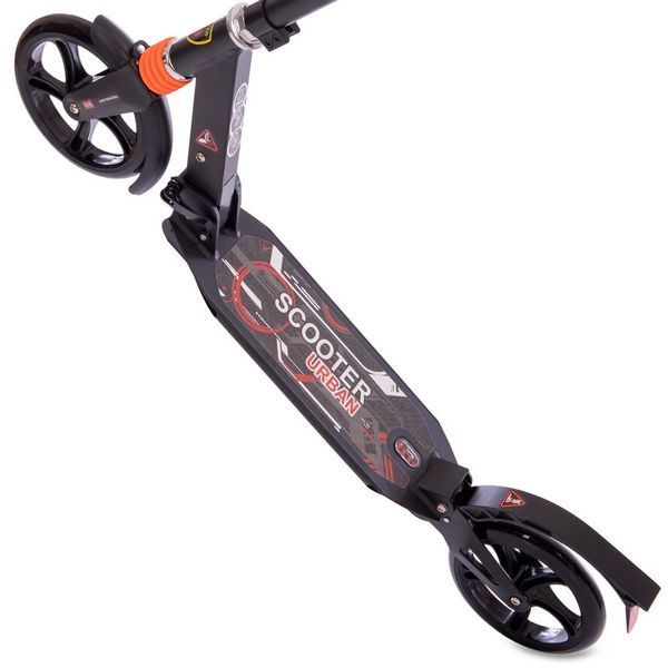 Самокат двухколесный SCOOTER 116-B XINZ черный