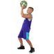 Форма баскетбольная детская NB-Sport NBA LAKERS 6 BA-9970 S фиолетовый-голубой