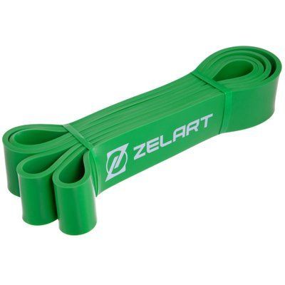 Резинка петля для підтягувань Zelart FI-2606-4 POWER LOOP 23-54кг зелений