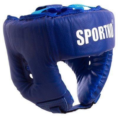 Шолом боксерський відкритий SPORTKO OD1 L синій