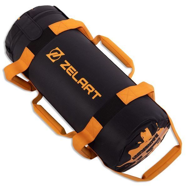 Мішок для кросфіту та фітнесу Zelart TA-7825-15 15кг помаранчевий