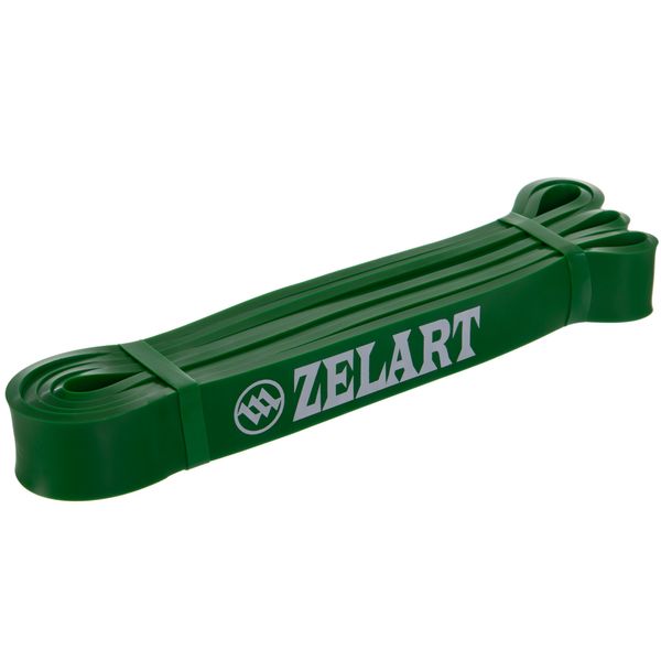 Резинка петля для підтягувань Zelart FI-0889-3 POWER BANDS 16-39кг зелений