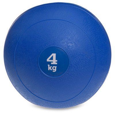М'яч медичний слембол для кросфіту Record SLAM BALL FI-5165-4 4кг синій