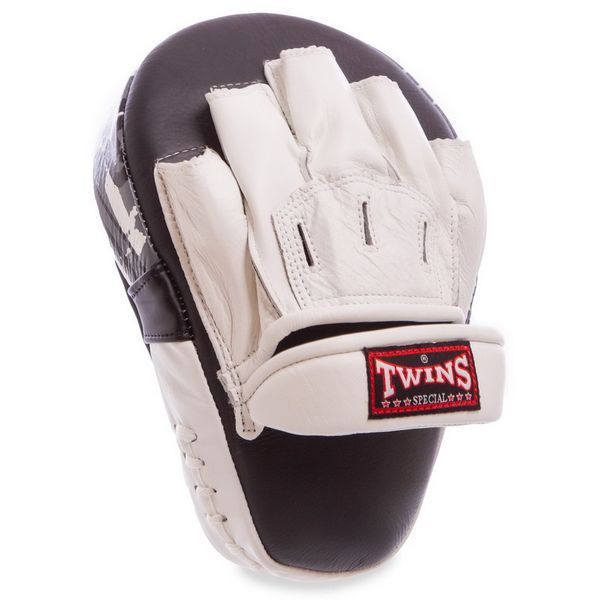 Лапа Изогнутая для бокса и единоборств TWINS PML10 18x27x4,5см 1шт белый