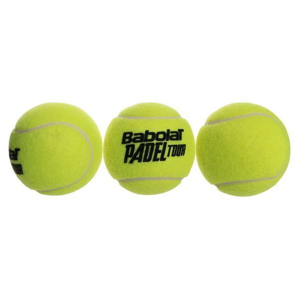 М'яч для падіння тенісу BABOLAT PADEL TOUR X3 BB501063-113 3шт салатовий