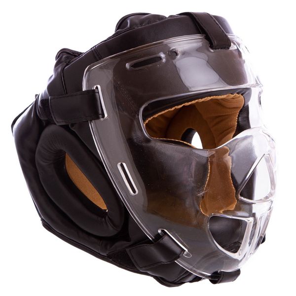 Шлем для единоборств ELS MA-0719 XL черный