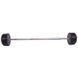 Штанга фіксована пряма гумова Zelart Rubber Coated Barbell TA-2685-35 довжина-95см 35кг