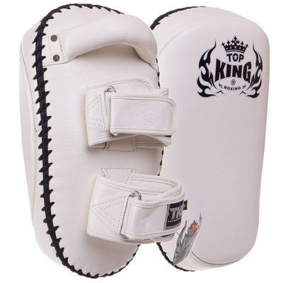 Пады для тайского бокса Тай-пэды TOP KING Ultimate TKKPU-M 37х19х11см 2шт белый
