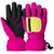 Рукавички гірськолижні теплі жіночі LUCKYLOONG B-3312 M-L рожевий